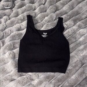 Black Crop Top